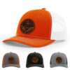 Orange/White