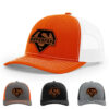 Orange/White