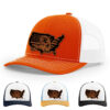 Orange/White