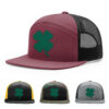 Burgundy/Black