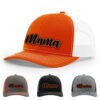 Orange/White