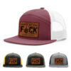 Burgundy/White