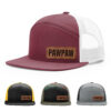 Burgundy/White