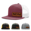 Burgundy/White