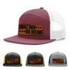 Burgundy/White