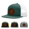 Dark Green/White