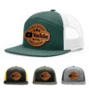 Dark Green/White