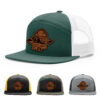 Dark Green/White