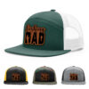 Dark Green/White
