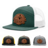 Dark Green/White