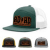 Dark Green/White