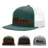 Dark Green/White