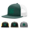 Dark Green/White