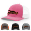 Hot Pink/White