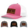 Hot Pink/White
