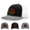Black/White/Heather Grey