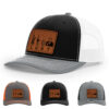 Black/White/Heather Grey