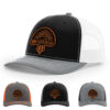 Black/White/Heather Grey
