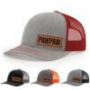Light Heather Grey/Red