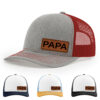 Light Heather Grey/Red