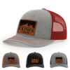Light Heather Grey/Red