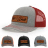 Light Heather Grey/Red
