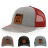 Light Heather Grey/Red