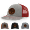 Light Heather Grey/Red