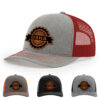 Light Heather Grey/Red
