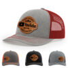 Light Heather Grey/Red