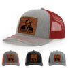 Light Heather Grey/Red