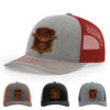 Light Heather Grey/Red