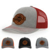 Light Heather Grey/Red