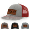 Light Heather Grey/Red