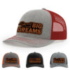 Light Heather Grey/Red