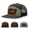 Loden/Black/Black Brim