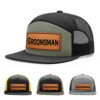 Loden/Black/Black Brim