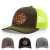 Coffee/Neon Yellow