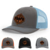 Charcoal/Columbia Blue