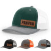 Dark Green/White/Heather Grey