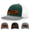 Dark Green/White/Heather Grey