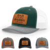Dark Green/White/Heather Grey