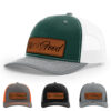 Dark Green/White/Heather Grey