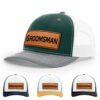 Dark Green/White/Heather Grey