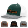 Dark Green/White/Heather Grey