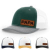 Dark Green/White/Heather Grey