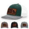 Dark Green/White/Heather Grey