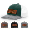 Dark Green/White/Heather Grey