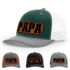 Dark Green/White/Heather Grey