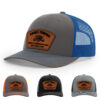 Charcoal/Royal Blue